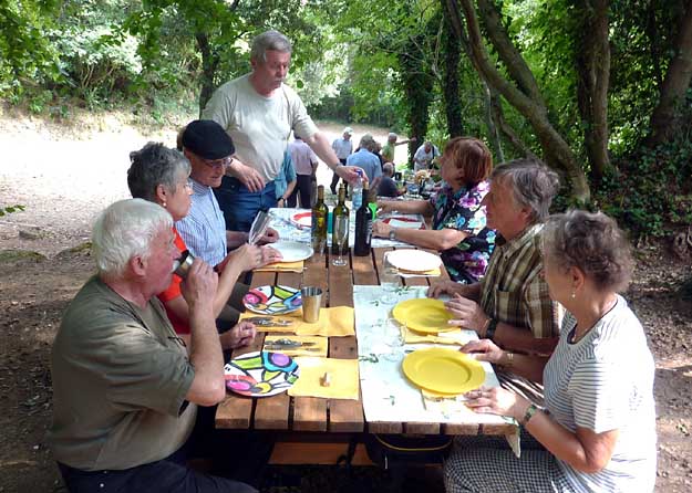 Savona: Picknick im archäologischen Park
