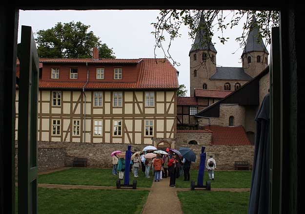 Kloster Drübeck: Blick vom Gartenhaus