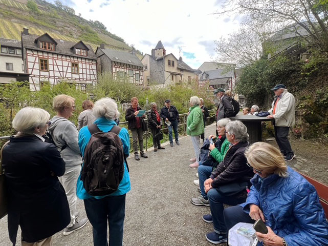 Gruppe in Bacharach