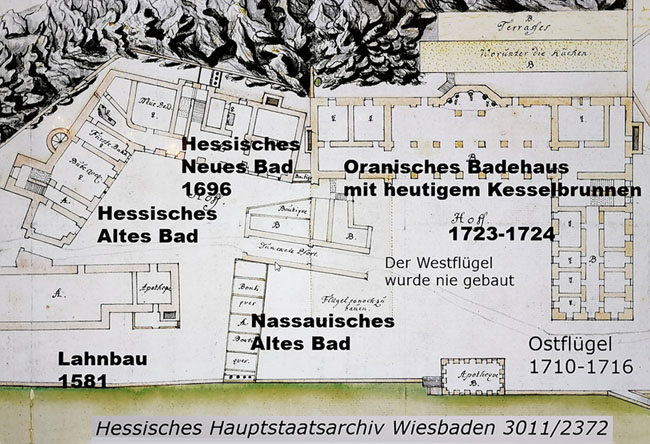 Bad Ems, Plan des Kurbezirks