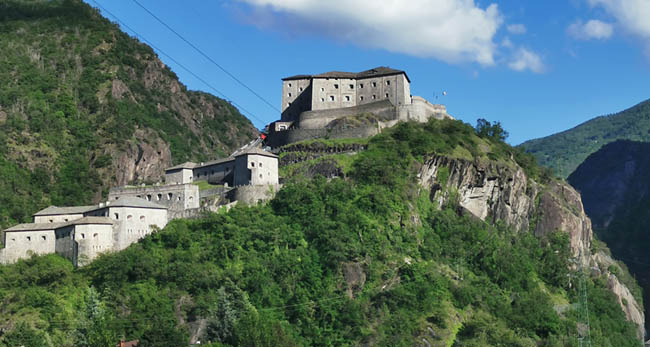 Aostatal, Festung Bard