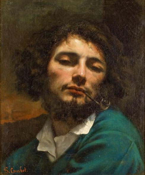 Gustave Courbet: Der Mann mit der Pfeife, um 1849 © Musée Fabre de Montpellier Méditerranée Métropole / Foto: Frédéric Jaulmes