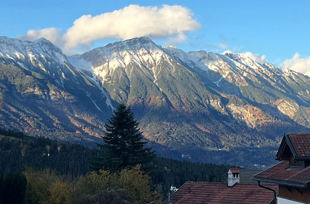 Blick aus einem Hotelzimmer