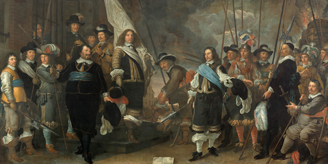 Govaert Flinck: Aufzug der Armbrustschützen (1648-50), Foto: Amsterdam Museum