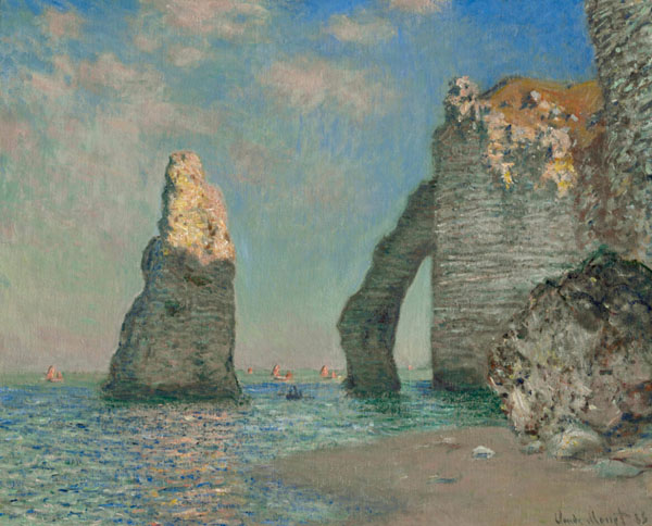 C. Monet, Steilküste von Aval, 1885; ©: Städel Museum C. Monet, Steilküste von Aval, 1885; ©: Städel Museum