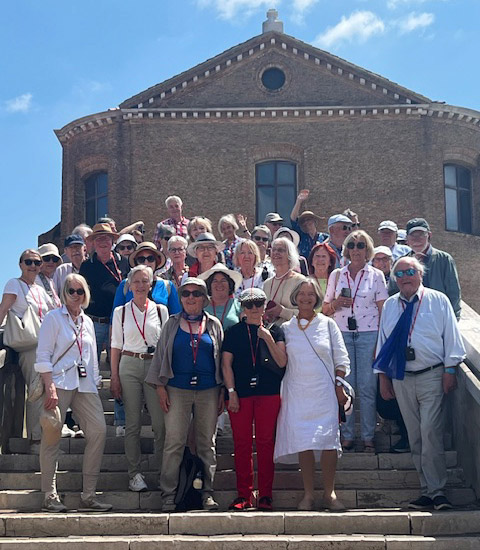Die Reisegruppe in Chioggia
