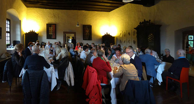 Trentino: Festliches Abendessen auf Castel Bergine