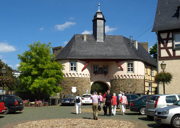 Runkel, Eingang zur Burg